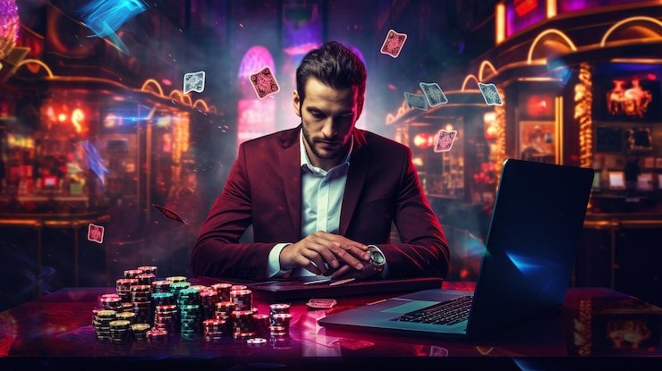 Studio live dealer dengan dealer profesional dan multi-kamera berkualitas tinggi